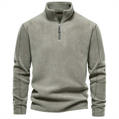 Bastien™ – Sweat-shirt polaire premium à col montant avec fermeture éclair
