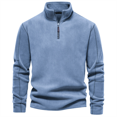 Bastien™ – Sweat-shirt polaire premium à col montant avec fermeture éclair