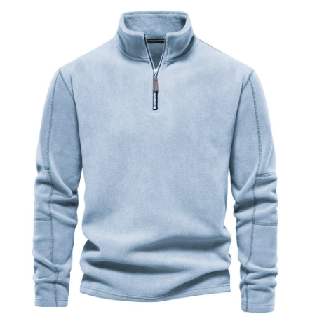 Bastien™ – Sweat-shirt polaire premium à col montant avec fermeture éclair