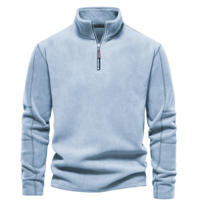 Bastien™ – Sweat-shirt polaire premium à col montant avec fermeture éclair