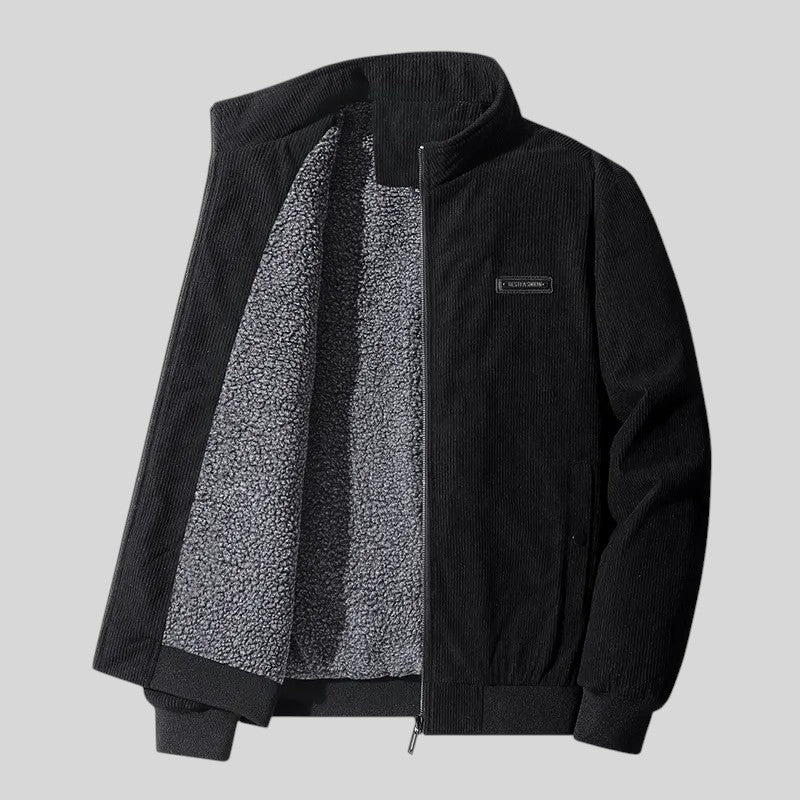 Denis™ – Veste en velours côtelé avec douce doublure polaire