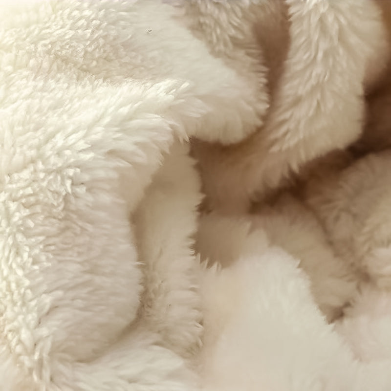 Bonnet et écharpe coupe-vent doublés en polaire avec protection auditive intégrée