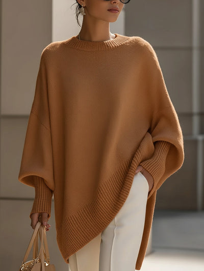 Capucine™ – Pull Poncho de Luxe