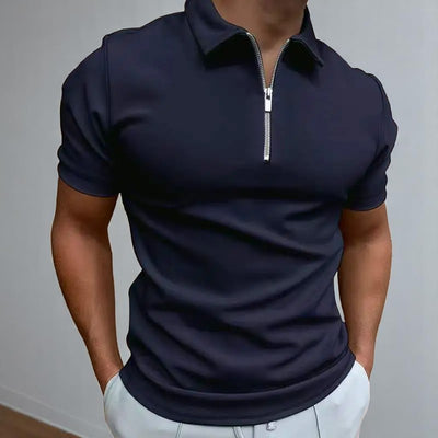 André™ – Polo Moderne à Fermeture Éclair pour Homme