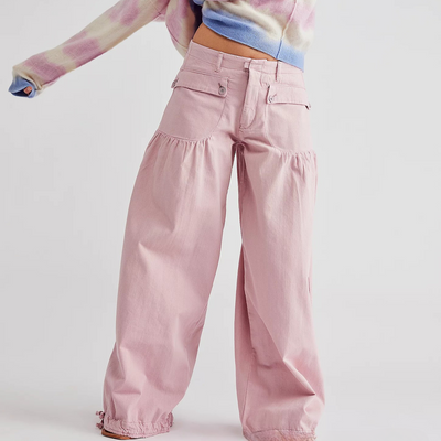 Constance™ – Jean Fluide Style Bohème-Chic