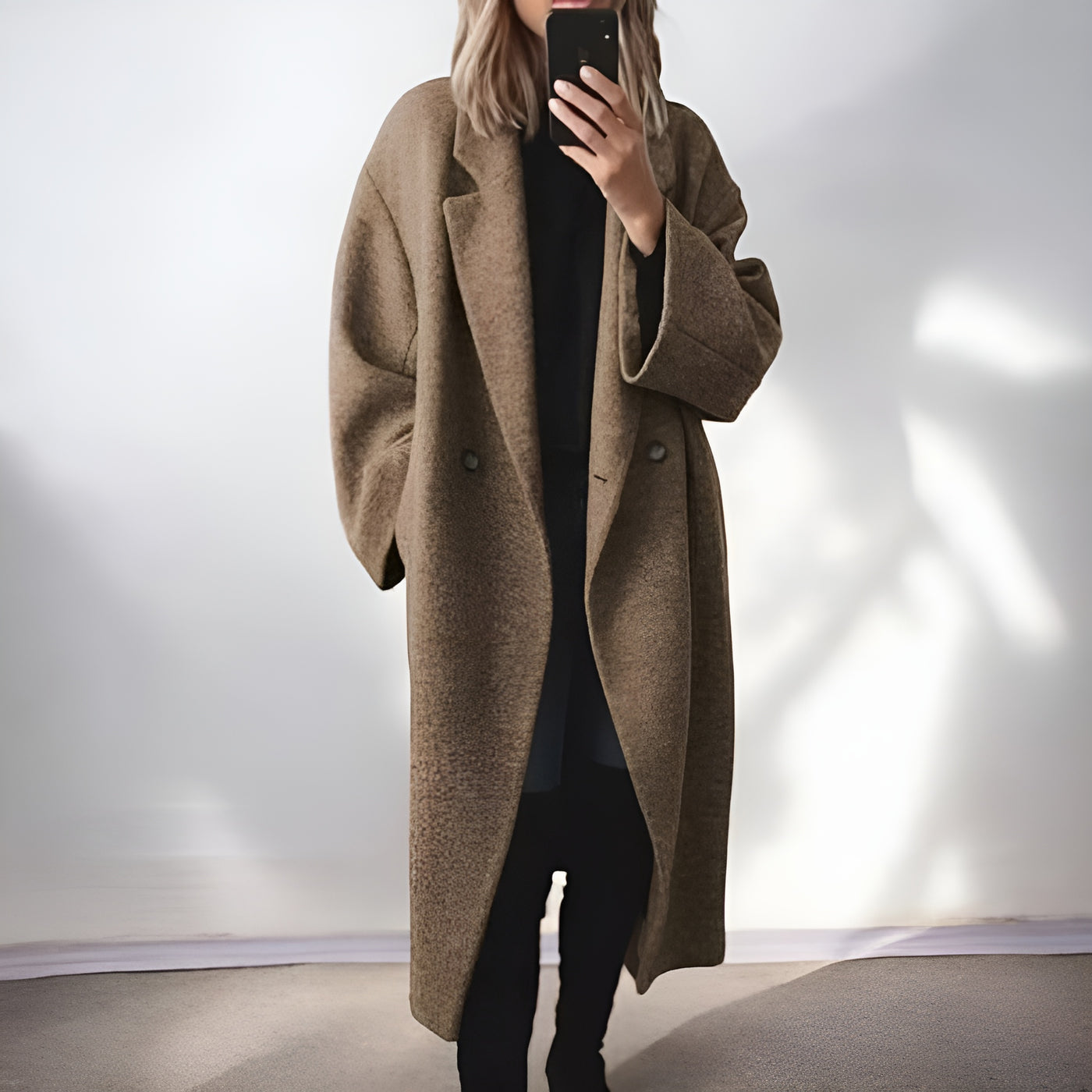 Faustine™ – Trench long et douillet