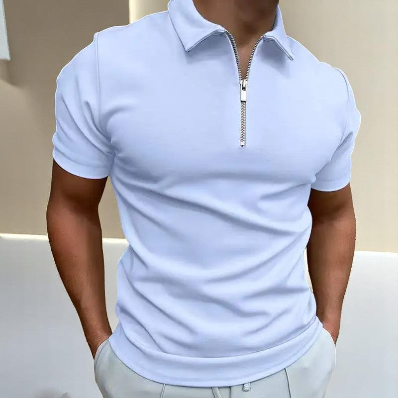 André™ – Polo Moderne à Fermeture Éclair pour Homme