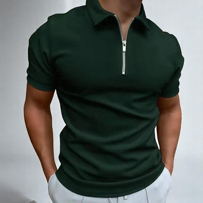 André™ – Polo Moderne à Fermeture Éclair pour Homme