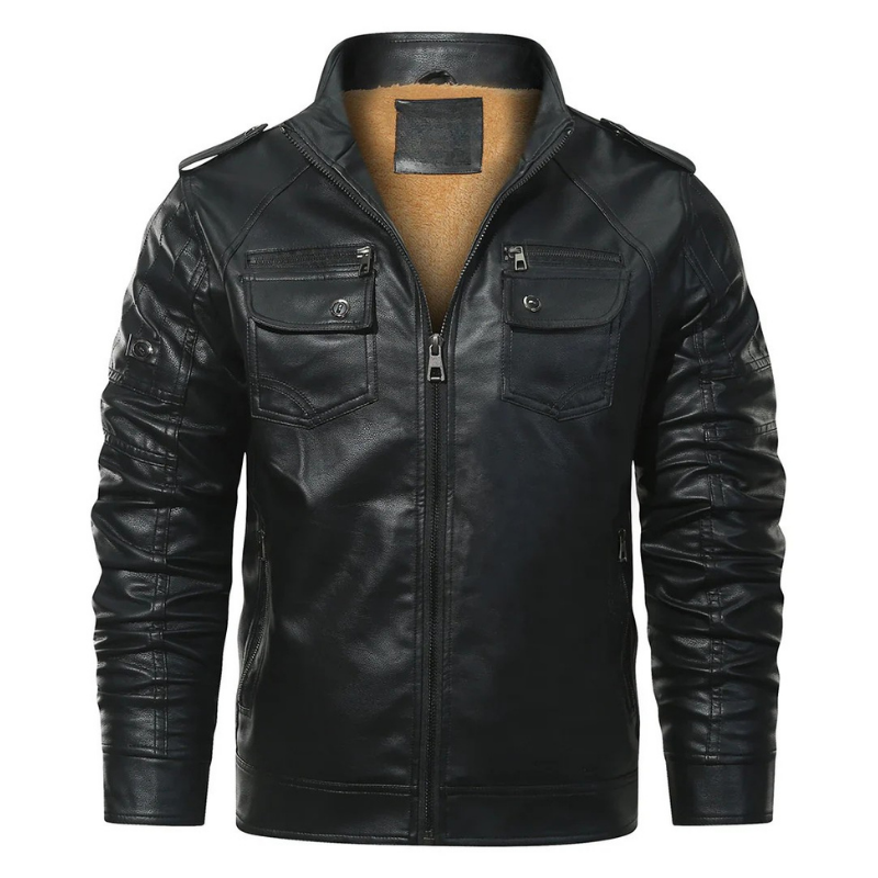 Marceau™ – Veste de motard doublée en polaire premium