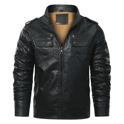 Marceau™ – Veste de motard doublée en polaire premium