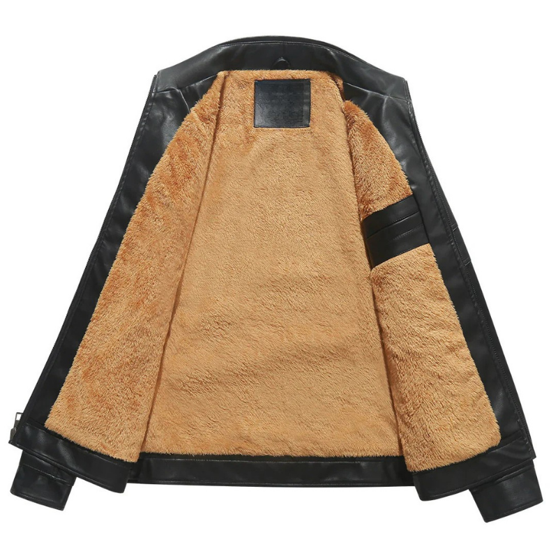 Marceau™ – Veste de motard doublée en polaire premium