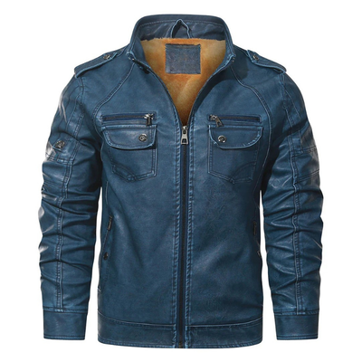 Marceau™ – Veste de motard doublée en polaire premium