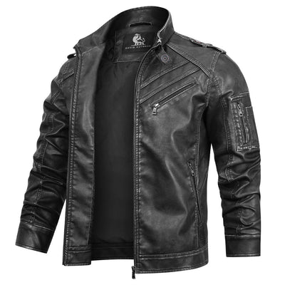 Édouard™ – Veste en Cuir Premium Engine