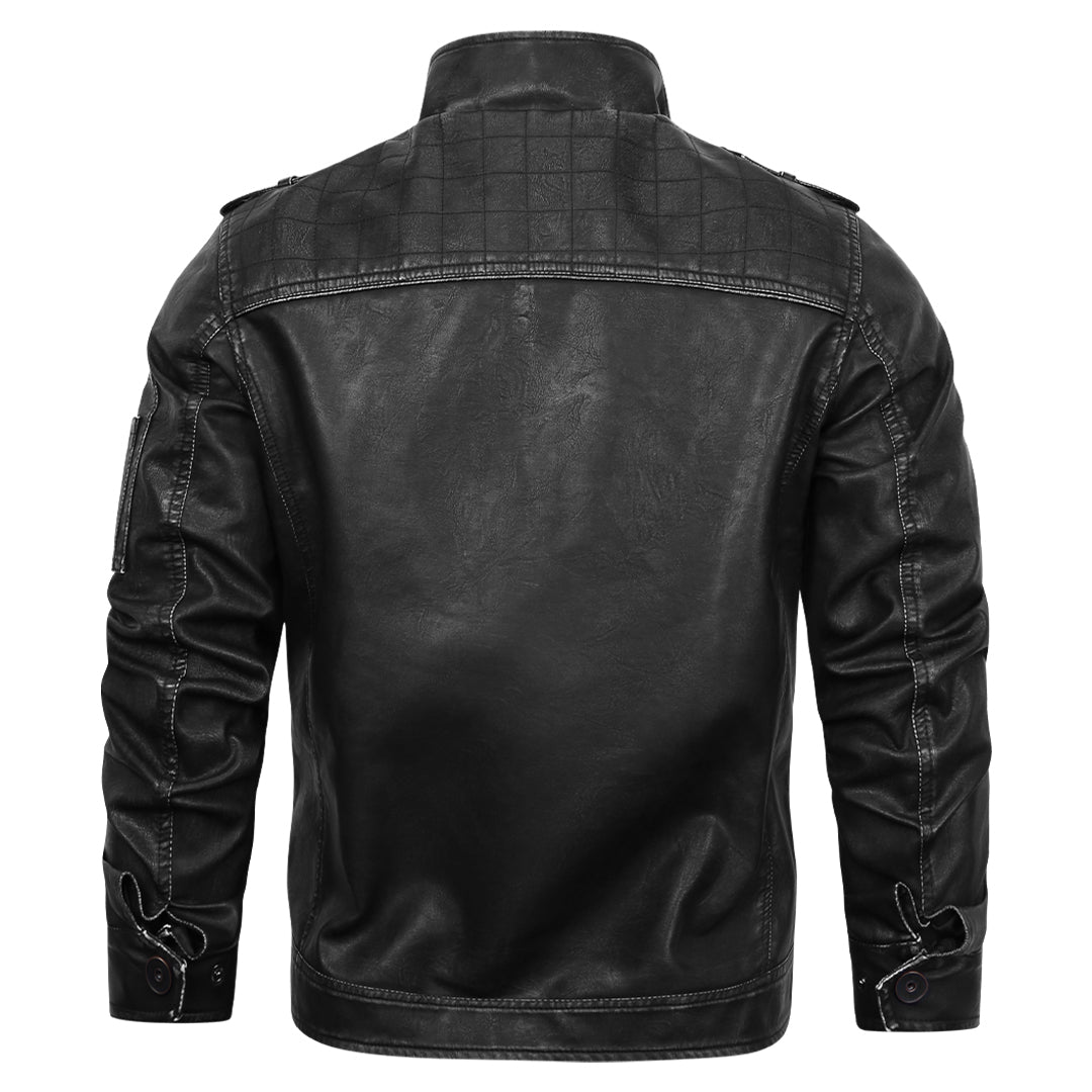 Édouard™ – Veste en Cuir Premium Engine
