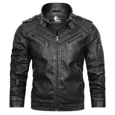 Édouard™ – Veste en Cuir Premium Engine