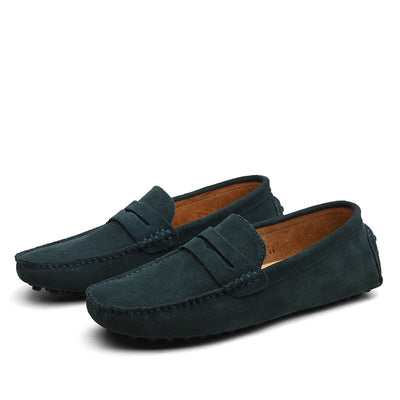 Yannis™ – Mocassins en Suède Italien Premium pour Homme