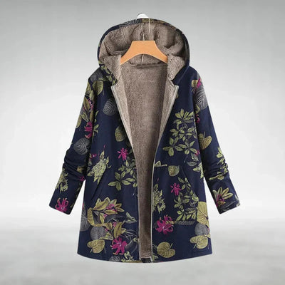Estelle™ Veste en polaire élégante à motif floral