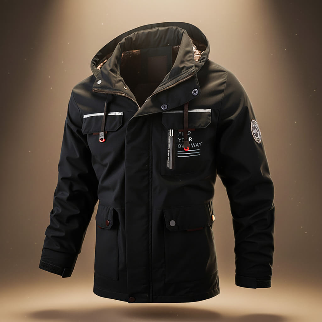 Gwendal™ – Veste d’Hiver à Capuche Explorer