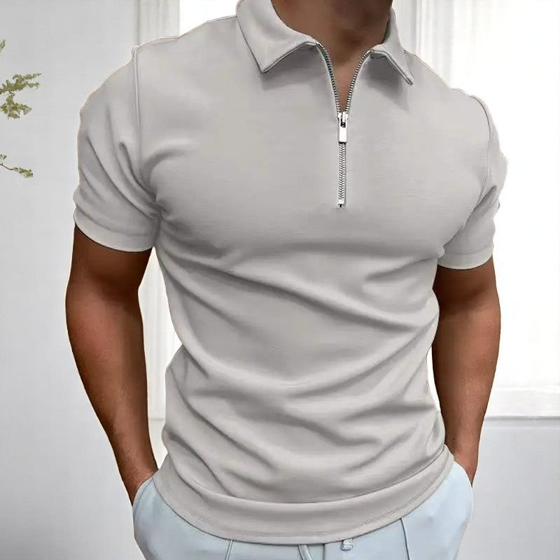 André™ – Polo Moderne à Fermeture Éclair pour Homme