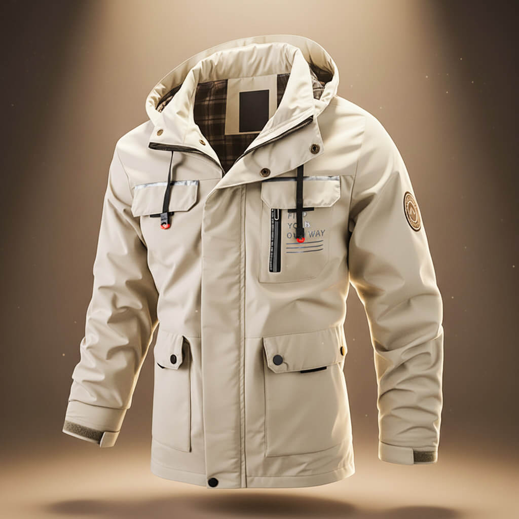 Gwendal™ – Veste d’Hiver à Capuche Explorer