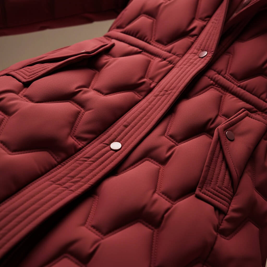 Armelle™ – Manteau Matelassé à Capuche