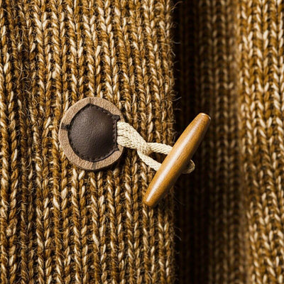 Achille™ – Cardigan à Capuche en Maille Laine