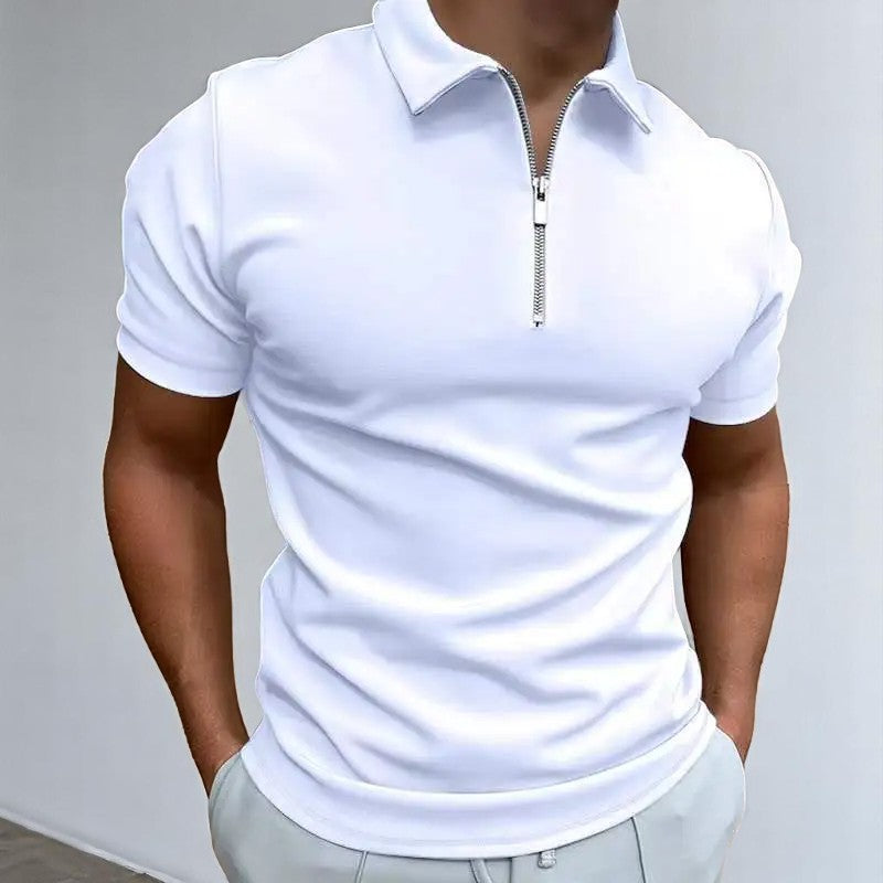 André™ – Polo Moderne à Fermeture Éclair pour Homme