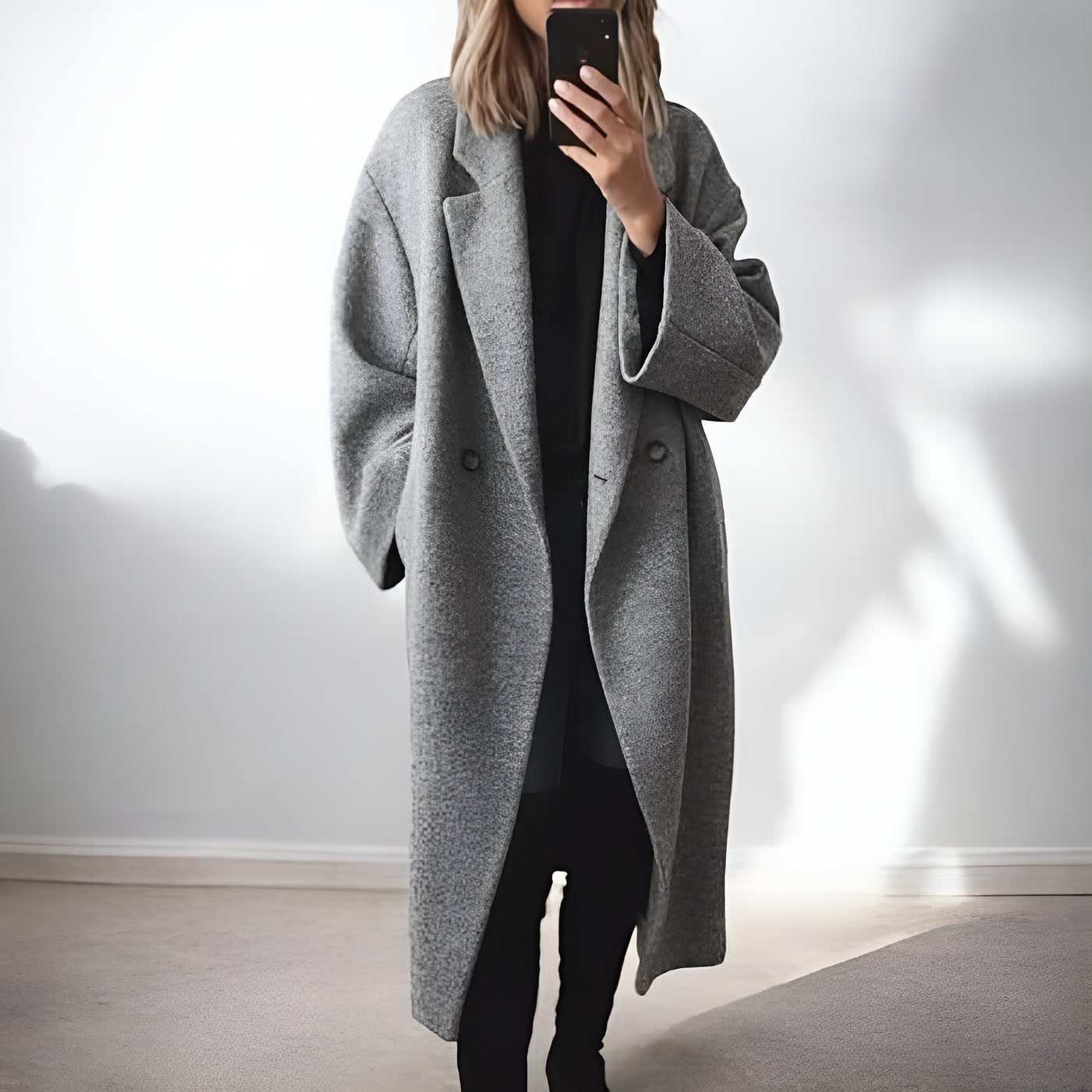 Faustine™ – Trench long et douillet