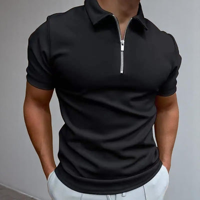 André™ – Polo Moderne à Fermeture Éclair pour Homme