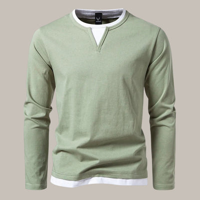 Erik™ – Pull à col V manches longues