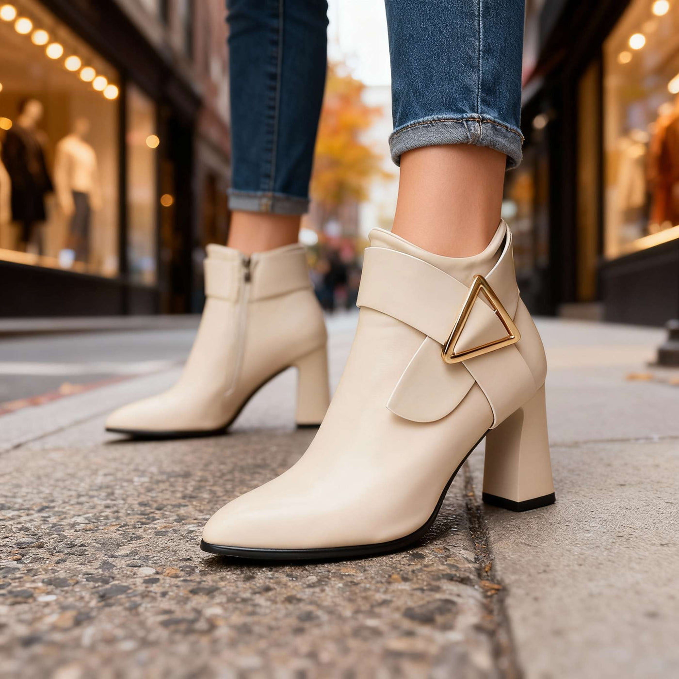 Garance™ Bottines Élégantes à Brides