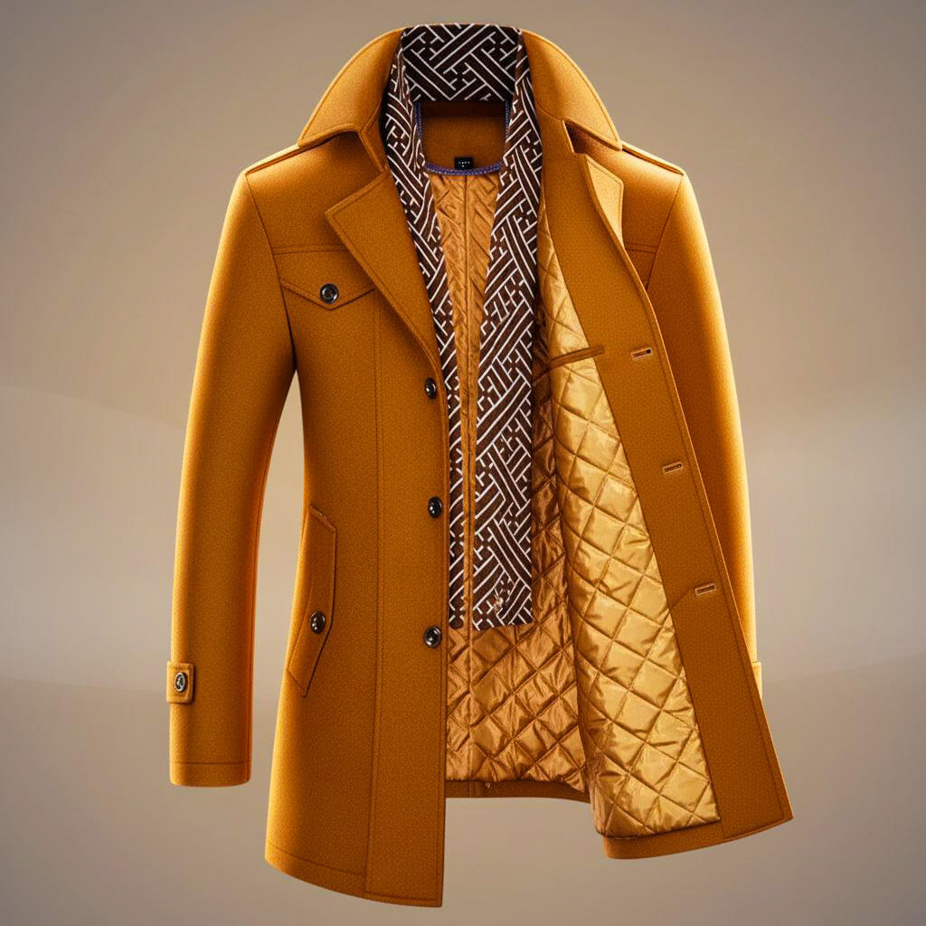 Élohan™ – Manteau Premium en Laine