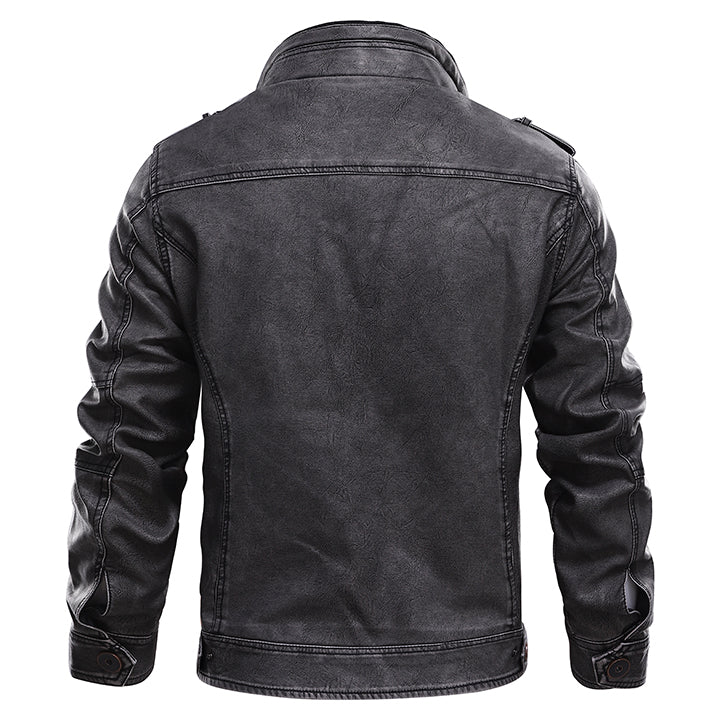 Loïc™ – Veste en Cuir Premium